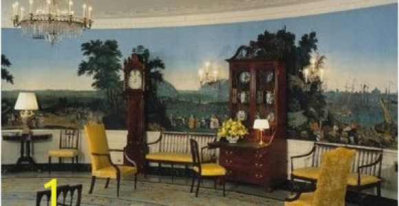 White House Wall Murals Zuber Wallpaper In A Room In the White House