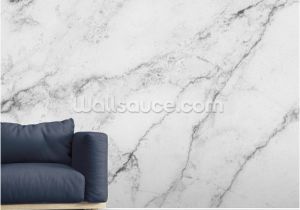 White Marble Wall Mural Black and White Marble