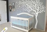 White Tree Wall Mural White Tree Wall Decal Huge Tree Wall Decal Wall Mural