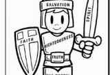 Whole Armor Of God Coloring Pages 194 Best Armor Of God Images