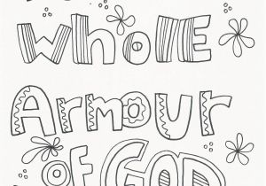 Whole Armour Of God Coloring Pages Armour God Drawing at Getdrawings