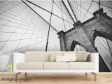 Whole Wall Mural Wallpaper Brooklyn Bridge Full Wall Mural Self Adhesive Removable