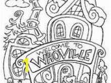 Whoville Houses Coloring Pages 409 Best Color Christmas Images