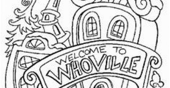 Whoville Houses Coloring Pages 70 Best Putz Dr Seuss Inspiration Images