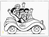 Wiggles Big Red Car Coloring Page Free Printable Wiggles Coloring Pages for Kids