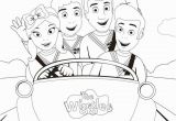 Wiggles Big Red Car Coloring Page Wiggles Coloring Pages Get Your Red Yellow Purple and Blue