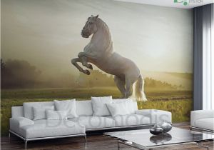 Wild Horses Wall Mural White Horse Wall Mural Wild Horse Self Adhesive Peel & Stick