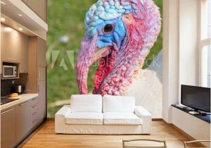 Wild Turkey Wall Murals Ugly Turkey Head Turkey Wall Mural