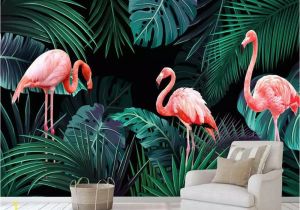 Wildlife Murals for Walls Beibehang Wallpaper Mural Hand Drawn Tropical Rainforest Plant