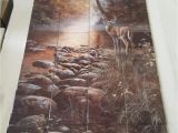 Wildlife Tile Murals Beside Still Waters Tile Mural On 6" Tiles at £216