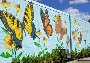 Wilko Wall Murals Lovely butterfly Mural by Artist Chip Wilkinson In south norfolk