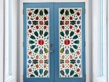 Window Cling Murals Kaleidoscope Color Vinyl Glass Wall Stickers 3d Diy Door Window