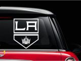 Window Murals for Cars L A Kings Inspired Window Car Decal Hockey Team Inspired Car Decal