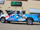 Window Murals for Cars Pool Truck Design Ideas American Flag