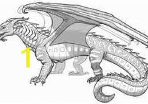 Wings Of Fire Dragon Coloring Pages 81 Best Wings Fire Images