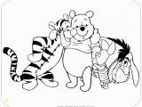 Winnie the Pooh and Eeyore Coloring Pages Coloring Page Of Winnie the Pooh Tigger Piglet and