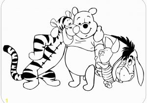 Winnie the Pooh and Eeyore Coloring Pages Coloring Page Of Winnie the Pooh Tigger Piglet and