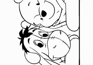 Winnie the Pooh and Eeyore Coloring Pages Winnie the Pooh & Friends Coloring Pages 3