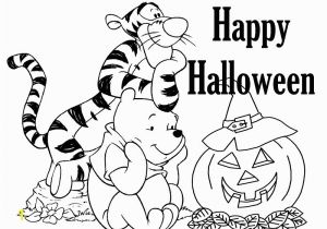 Winnie the Pooh Fall Coloring Pages Winnie the Pooh Halloween Greeting Card Coloring Pages Beautiful