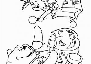 Winnie the Pooh Halloween Coloring Pages Disney Halloween Coloring Pages 2