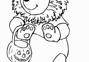 Winnie the Pooh Halloween Coloring Pages Print Winnie the Pooh as A Lion Disney Halloween Coloring