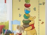 Winnie the Pooh Nursery Wall Murals Pooh & Friends Growth Chart Wall Decals