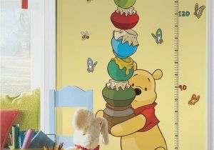 Winnie the Pooh Nursery Wall Murals Pooh & Friends Growth Chart Wall Decals