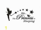 Winnie the Pooh Wall Mural Stencils Meibax the Princess is Sleeps Wall Decals Children S Room