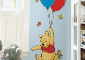 Winnie the Pooh Wallpaper Murals Winnie the Pooh Pooh & Piglet Peel & Stick Giant Wall Decal 18 X