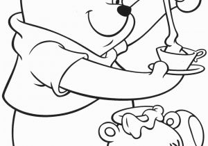 Winnie the Pooh with Honey Coloring Pages Winnie the Pooh Coloring Pages – Coloringcks