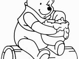 Winnie the Pooh with Honey Coloring Pages Winnie the Pooh Honey Coloring Pages