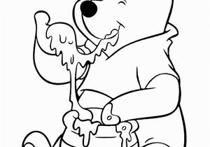 Winnie the Pooh with Honey Coloring Pages Winnie the Pooh Honey Coloring Pages