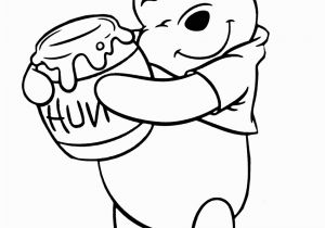 Winnie the Pooh with Honey Coloring Pages Winnie the Pooh Honey Coloring Pages