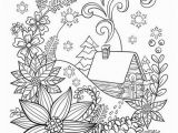 Winter Cabin Coloring Pages Cabin In the Snow Coloring Page Crayola