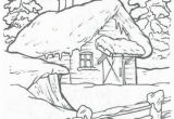 Winter Cabin Coloring Pages Peisaje Iarna Desene Ð¥Ð¾ÑÑ Ð·Ð´ÐµÑÑ Ð¿Ð¾Ð±ÑÐ²Ð°ÑÑ