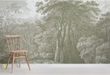 Winter forest Wall Mural Select Size Wallpaper Wall Mural for Home Office