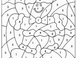 Winter Holiday Coloring Pages Printable Free Color by Number Printables