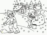 Winter Holiday Coloring Pages Printable Free Printable Winter Scene Coloring Pages Download Free