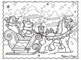 Winter Holiday Coloring Pages Printable Here to Our New Winter Sleigh Ride Printable