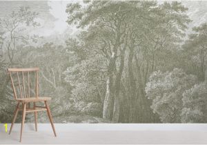 Winter Trees Wall Mural Select Size Wallpaper Wall Mural for Home Office