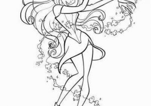 Winx Club Bloom Harmonix Coloring Pages Bloom Transformation Sirenix Coloring Pages Hellokids