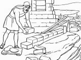 Wise and Foolish Builders Coloring Page the Parable Of the Wise and the Foolish Builders