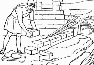 Wise and Foolish Builders Coloring Page the Parable Of the Wise and the Foolish Builders