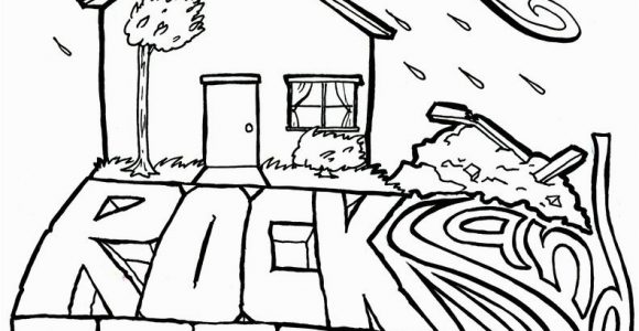 Wise and Foolish Builders Coloring Page Wise and Foolish Builders Coloring Page – Children S