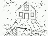 Wise and Foolish Builders Coloring Page Wise and Foolish Builders Coloring Page