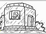 Wise and Foolish Builders Coloring Page Wise Man Built His House Upon the Rock