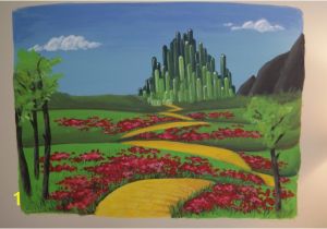 Wizard Of Oz Mural Wallpaper Wizard Oz Wall Murals