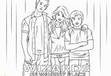 Wizards Of Waverly Place Coloring Pages Justin Max and Alex From Wizards Of Waverly Place Coloring