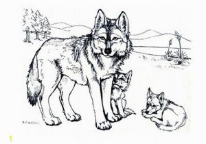 Wolf Coloring Pages to Print Out Print & Download Wolf Coloring Pages theme