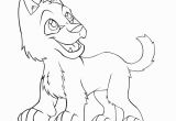 Wolf Face Coloring Page Baby Wolf Coloring Pages